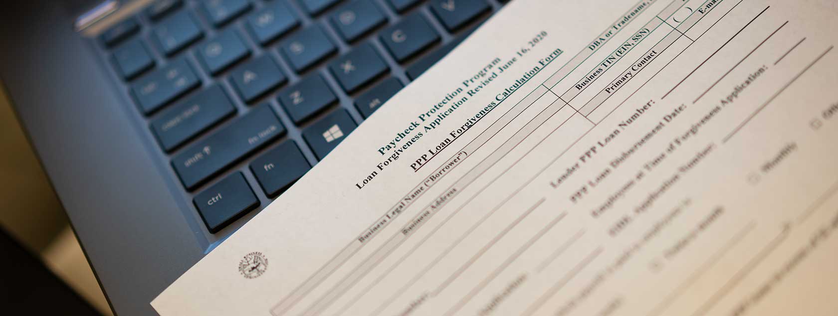 copy-of-PPP-application-laying-on-a-laptop-keyboard